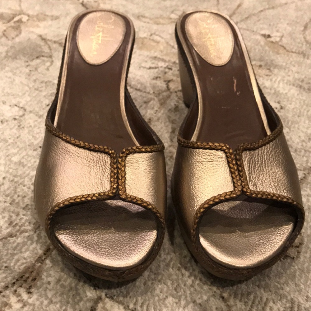Cole Haan NWOT open toe Mule